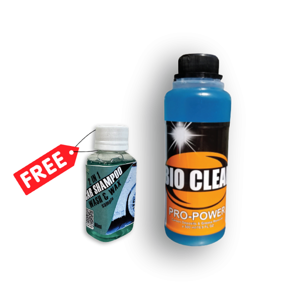All Purpose Cleaner / 500 ml + FREE 60ml Car Wash & Wax Shampoo